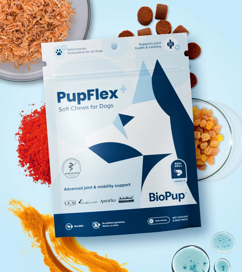 PupFlex+ with ingredients